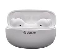 Denver - TWE-49ENC auricular y casco Auriculares True Wireless Stereo (TWS) Dentro de oído Llamadas/Música Bluetooth Blanco