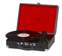DENVER VPL-120Black Portátil Tocadiscos USB Digitalisierungsfunktion Vinilo