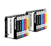 Denvoer 405XL Multipack Kompatibel für Epson 405 405XL für Epson Workforce Pro WF-4820 Patronen WF-4830 WF-3820 WF-3825 WF-4825 WF-7830 WF-7835 WF-7840 Drucker (405XL 4Schwarz 2Cyan 2Magenta 2Gelb)