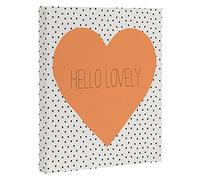 Deny Designs Allyson Johnson Hello Lovely Art Lienzo, 61 x 76 cm