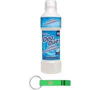 DEO DUE Ammorbidente Concentrato Fiori Azzurri, Suavizante concentrado de flores azules, ideal para todas las prendas, 50 lavados 1 L + llavero Beni Culinari gratuito