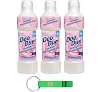 DEO DUE Ammorbidente Concentrato Fiori Rosa, Suavizante concentrado de flores rosas, ideal para todas las prendas, 50 lavados de 1 litro + llavero Beni Culinari gratuito