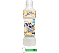 DEO DUE Ammorbidente Concentrato Fleur Blanche, Suavizante concentrado, ideal para todas las prendas, 50 lavados de 1 litro + llavero Beni Culinari gratuito