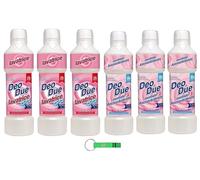 DEO DUE Fiori Rosa - Pack de prueba (3 detergentes de 1 litro + 3 suavizante concentrado de 1 litro + llavero Beni Culinari gratuito)