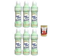 Deo Due Morbido Ammorbidente Concentrado Premium Collection NATURE 6 x 1 L Beneficio pack - perfumado (3x), hasta 50 lavados por botella, ropa extra suave + Polpa italiana Gourmet