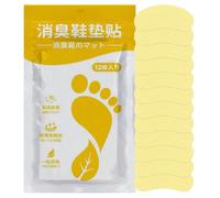 Deodorizing Insole Stickers - Shoe Freshening Stickers, 20 Pairs Long Lasting Smell Remover with for Sneakers, Boots, and Athletic Shoes, Effective Odor Control Solution, Portable Shoe Deodorizer