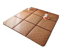DEOPXF Esteras De Tatami Tradicionales Japonesas Almacenamiento Plegable Colchones Futón Japoneses Empalme Sin Costuras Ahorra Espacio(Pattern2,6squares120x180cm)