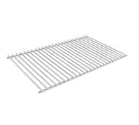 DEOS Grill Rejilla de Acero Inoxidable Europea AISI 304 - Parrilla 50 x 33 cm para BBQ - Diámetro Material 7+5 mm - Parrilla Barbacoa Acero Inoxidable - Versátil y Sin Marco