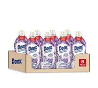 Deox - Suavizante para lavadora concentrado, 264 lavados, campo de lavanda, prendas suaves y perfumadas, con tecnología Fresh Protection, 660 ml x 8 paquetes