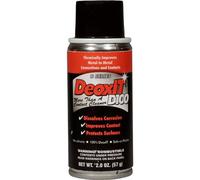 DeoxIT D100S-2 - Spray más que un limpiador de contacto, 57 g, válvula dosificada de un solo disparo, solución 100%, sin goteo, paquete de 1