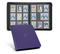 Deoyibu Toploader - Carpeta para 288 tarjetas de carga superior, 9 caras, diseño de inserción lateral para carga superior rígida de 3 x 4 pulgadas, álbum de tarjetas coleccionables con piel sintética