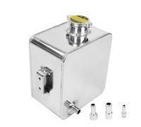 Dep sito de expansi n de desbordamiento de radiador de refrigerante de aluminio universal de 2,5 l, botella de agua de recuperaci n