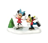 Departamento 56 Disney Village Accessory Figura Decorativa, Patinaje sobre Hielo