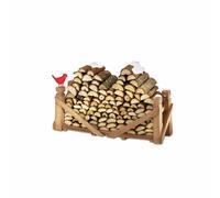 Departamento 56 Village Log Pile, Madera Natural