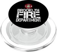 Departamento de Bomberos de Brooklyn con Florian Cross para niños y Adultos PopSockets PopGrip para MagSafe