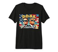 Departamento de ubernamental - Elon Musk Donald Trump Camiseta Premium