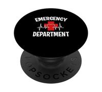 Departamento de Emergencias Er Shirt Nurse Emergency Room Shirt Er PopSockets PopGrip Adhesivo