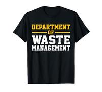 Departamento de gestión de residuos Camiseta