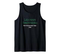 Departamento de gestión de riesgos de Lehman Regalo Camiseta sin Mangas