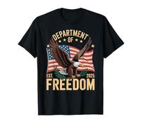 Departamento de Libertad EST 2025 Águila Calva Americana Camiseta