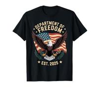 Departamento de Libertad EST 2025 Águila Calva Americana Camiseta