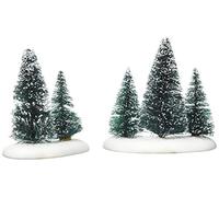 Department 56 Accesorios para pueblos Sisal Tree Groves Figura de Accesorio (Juego de 2)