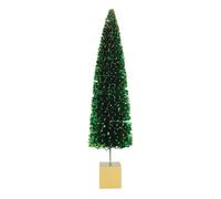 Department 56 Christmas Dazzle - Figura de árbol de Navidad con Lentejuelas Verdes, 18.5 Pulgadas