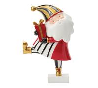 Department 56 Christmas Dazzle - Figura de Papá Noel sosteniendo una Caja de Regalo, 7.68 Pulgadas