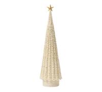 Department 56 Christmas Forest Favorites - Figura de árbol de Navidad con Cuerda de cáñamo, 13.8 Pulgadas