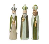 Department 56 Christmas Forest Favorites The Three Kings - Juego de Figuras de 3 Piezas, 12.01 Pulgadas