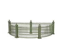 Department 56 Dickens Village Accessories Zoological Gardens - Juego de Figuras de esgrima en Miniatura, 5 cm, Color Verde