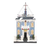 Department 56 Dickens' Village Disney Mary Poppins Admiral Boom's House - Edificio iluminado, 11.02 pulgadas, multicolor