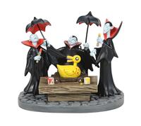 Department 56 Disney The Nightmare Before Christmas Village Accessories Vampire Brothers Prepare The Duck Figura de Juguete, 3.42 Pulgadas, Multicolor