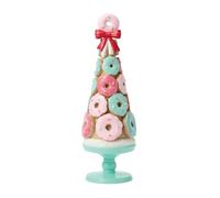 Department 56 Figura de árbol de Navidad con Forma de Dona Brillante, 15.94 Pulgadas