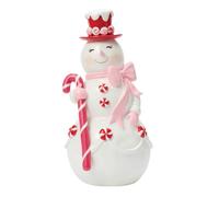 Department 56 - Figura de muñeco de Nieve navideño con bastón de Caramelo, 12.01 Pulgadas