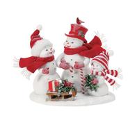 Department 56 Possible Dreams Accessories - Figura Familiar de muñeco de Nieve, 9 Pulgadas, Multicolor