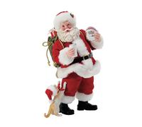 Department 56 Possible Dreams - Figura rascadora de Papá Noel y Sus Mascotas, 10.5 Pulgadas, Multicolor