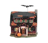 Department 56 Snow Village Halloween The Vampire House - Edificio iluminado, 7.87 pulgadas, multicolor