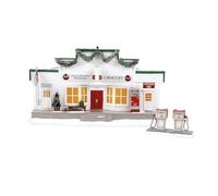 Department 56 The Original Snow Village Billy Brooks Grocery - Juego de figuras y construcción iluminada, 5.2 pulgadas, multicolor