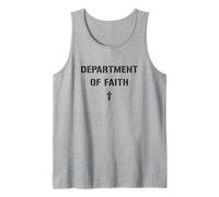 Department of Faith - Military Christian Cross of Jesus Camiseta sin Mangas
