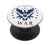 Department of War USA Graphic Design PopSockets PopGrip Adhesivo