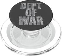 Department of War USA Grunge Camouflage Graphic Design PopSockets PopGrip para MagSafe