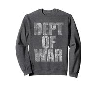 Department of War USA Grunge Camouflage Graphic Design Sudadera