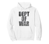 Department of War USA Grunge Camouflage Graphic Design Sudadera con Capucha