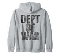 Department of War USA Grunge Camouflage Graphic Design Sudadera con Capucha