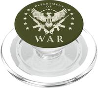 Department of War USA Grunge Graphic Design PopSockets PopGrip para MagSafe