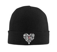 Depeche Cool Mode Rock Electronic Skullies Gorros Gorros para Hombres Mujer Tendencia Unisex Gorro de Punto cálido de Invierno Gorros de Gorro para Adultos