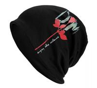 Depeche Cool Mode Skullies Gorros Gorros Música Violador Hombres Góticos Mujeres Gorras de Exterior Sombrero de Punto Cálido Sombrero de Punto de Doble Uso