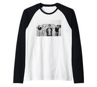 Depeche Mode Dave Gahan Banda Electrónica El Muro de Berlín Camiseta Manga Raglan