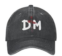 Depeche-Mode Gorra de béisbol de Mezclilla DM Logo Rosa Hombres Mujeres Diseño Sombreros de Hip Hop Verano y2k Running Gorras de béisbol Ajustables Regalo
